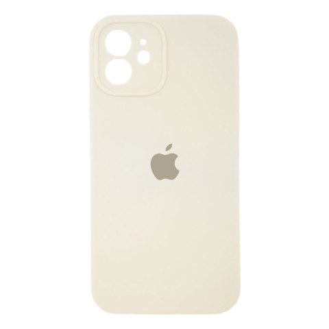 Чохол Silicone Case Full Camera для iPhone 12 mini Antique white